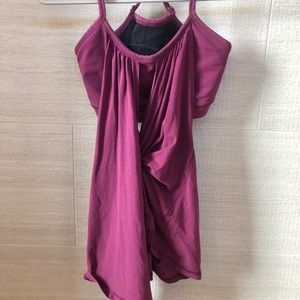 Nancy Rose wrap tank top-Size M